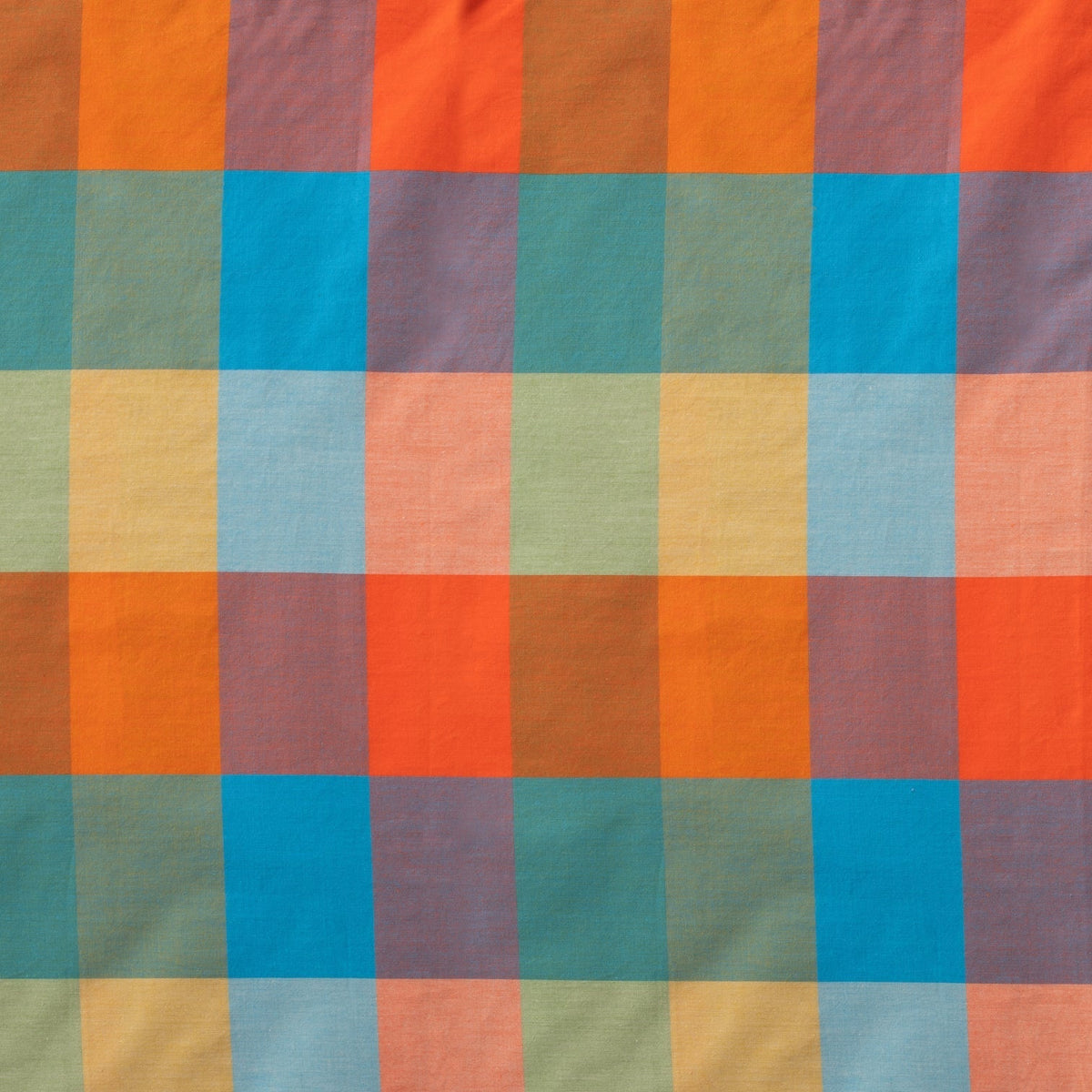Woven Plaid Duvet