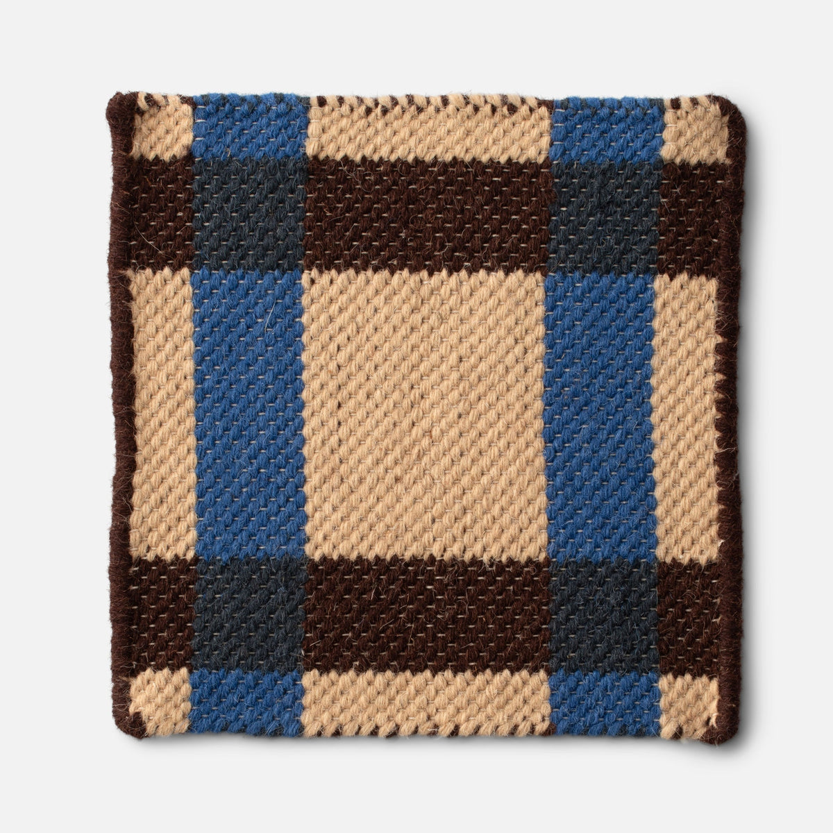 Plaid Wool Rug
