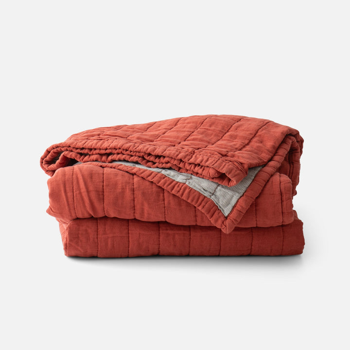 Channeled Cotton Quilt
