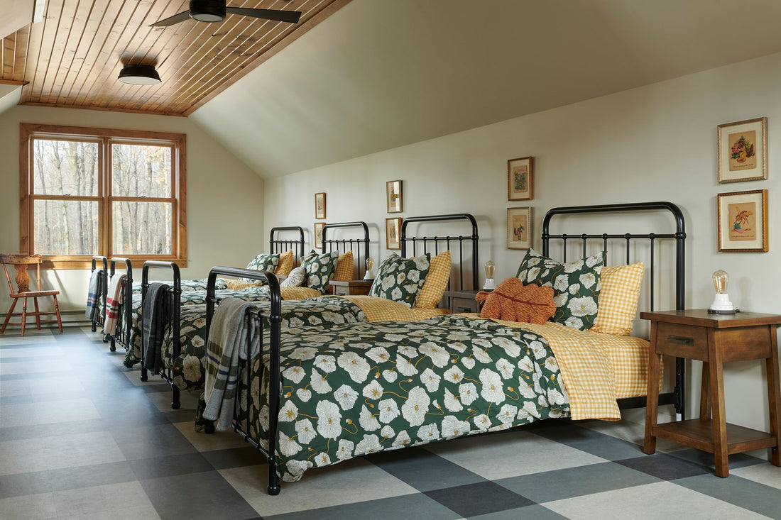 Kids room with four beds