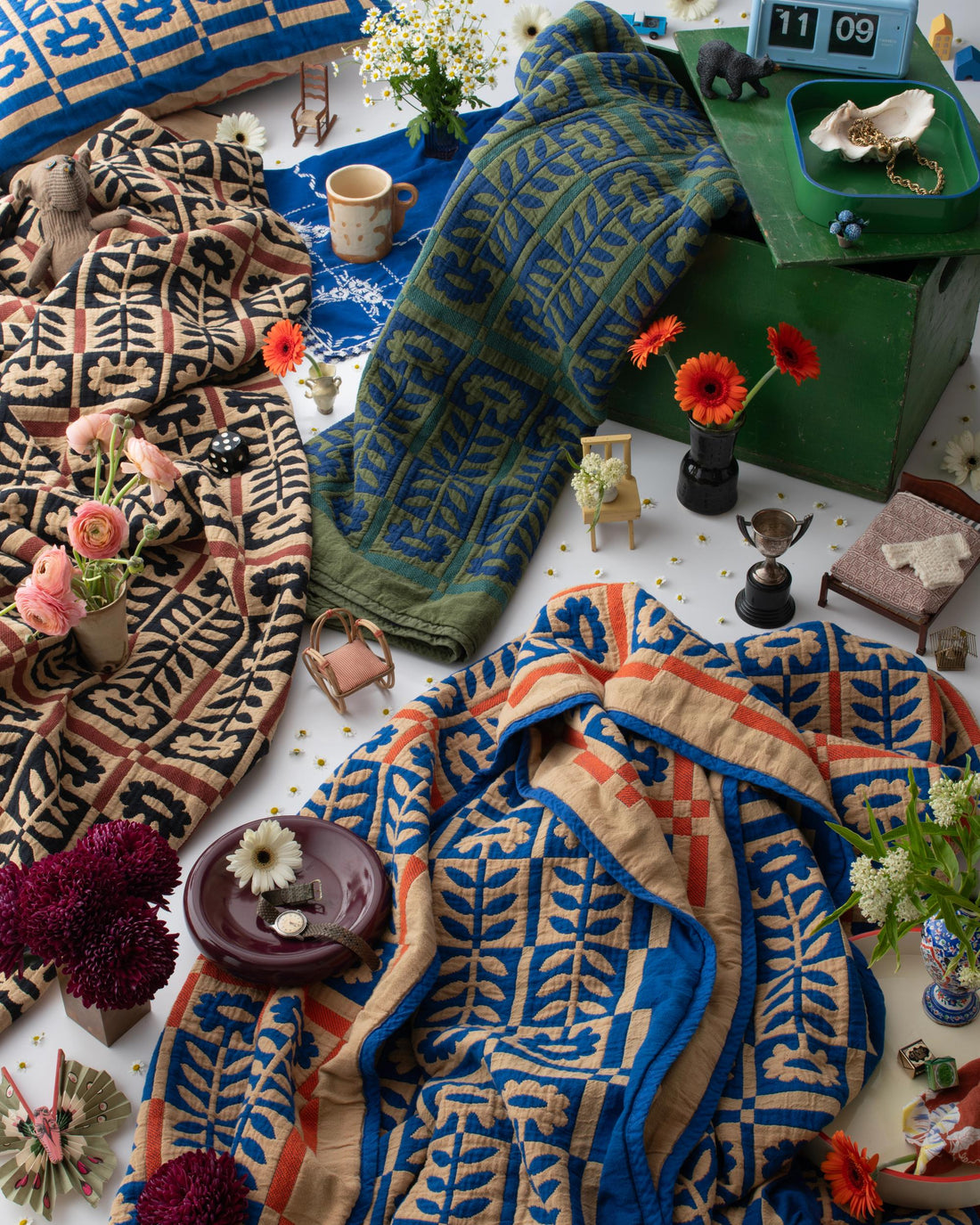 I spy image featuring Stillwater quilts.