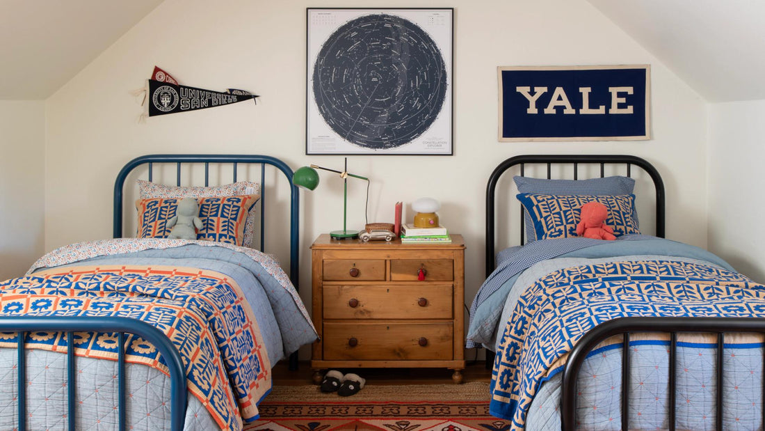 Cozy fall bedroom.