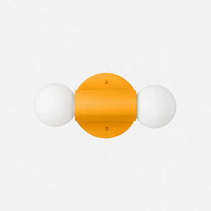 Cylinder Double Sconce