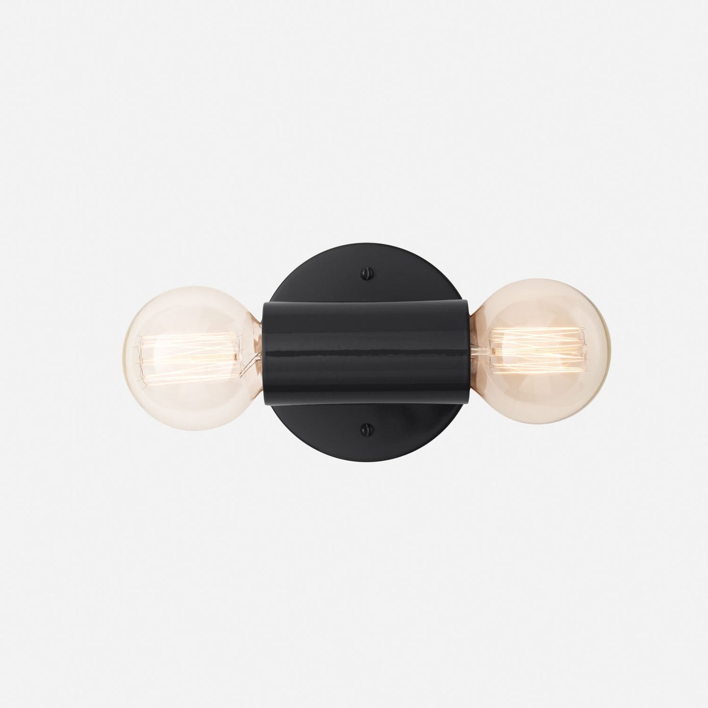 Cylinder Double Sconce