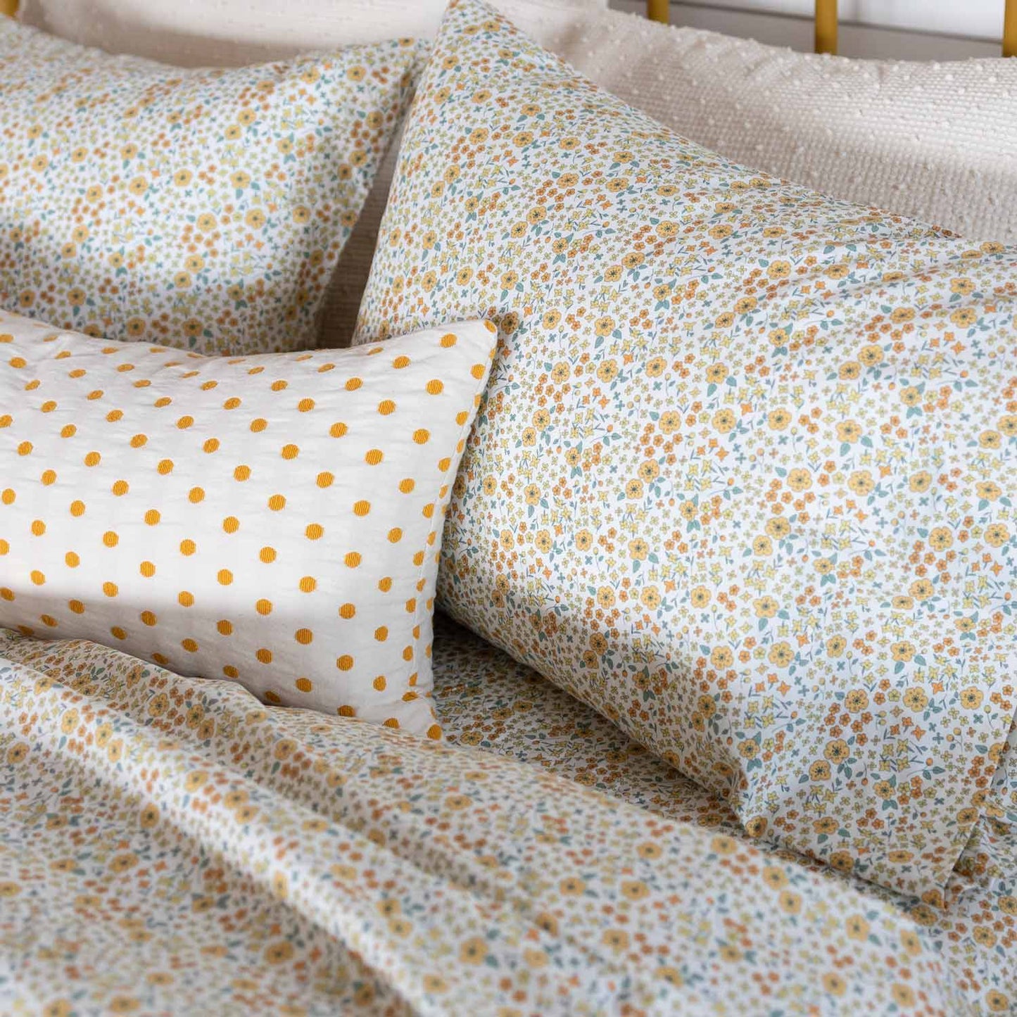 Wallowa Floral Percale Pillow Case, Set of 2
