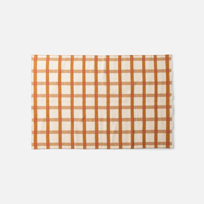 Plaid Wool Rug