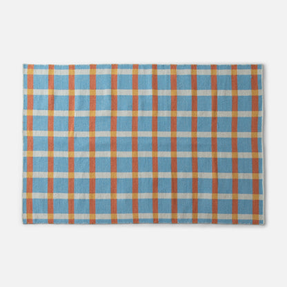 Plaid Wool Rug