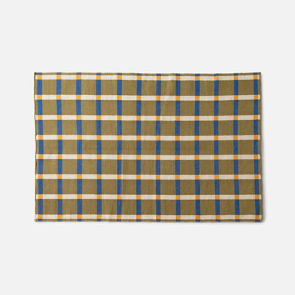 Plaid Wool Rug
