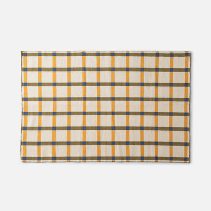 Plaid Wool Rug