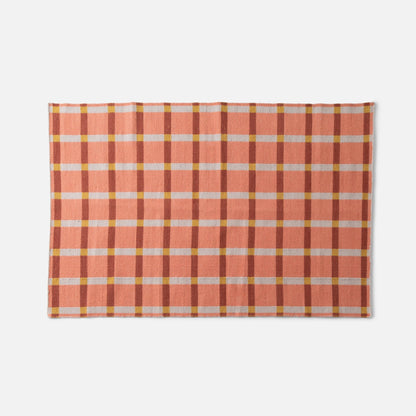Plaid Wool Rug