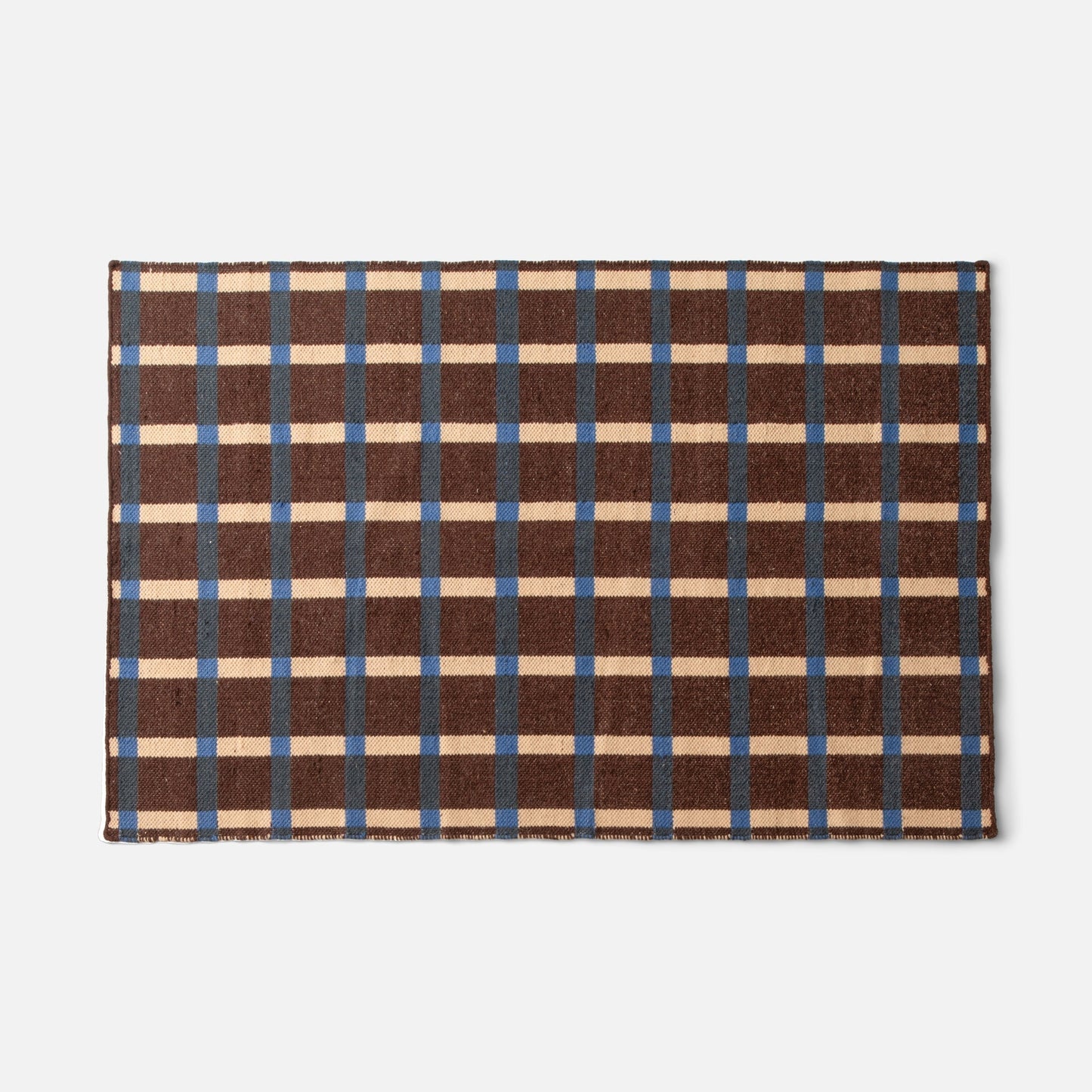 Plaid Wool Rug