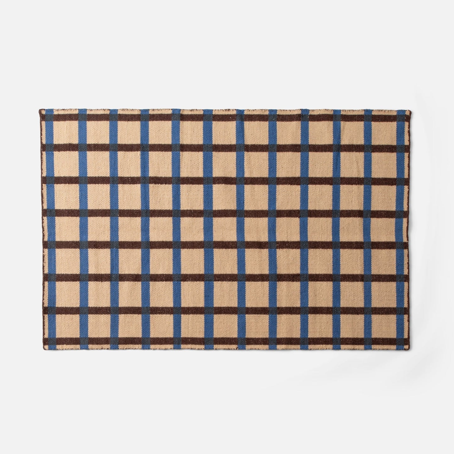 Plaid Wool Rug