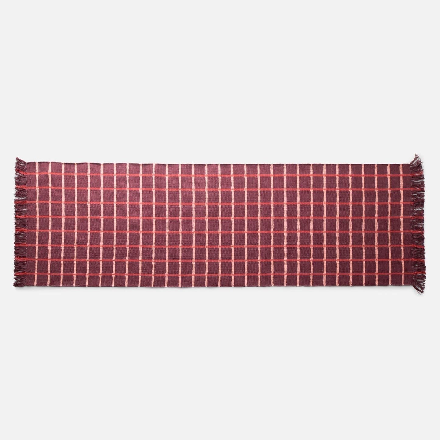 Grid Cotton Rug
