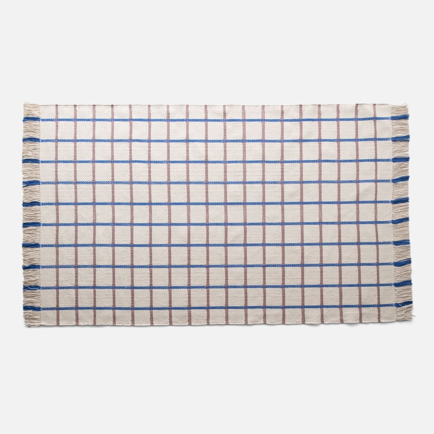Grid Cotton Rug