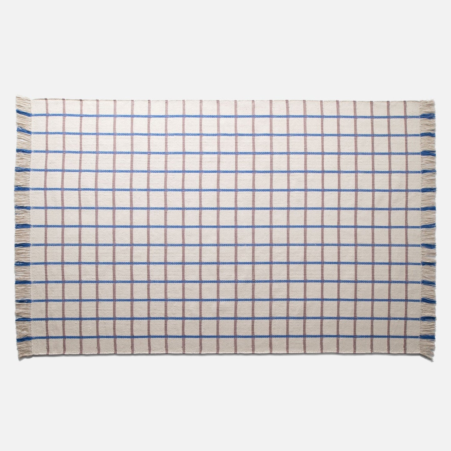 Grid Cotton Rug