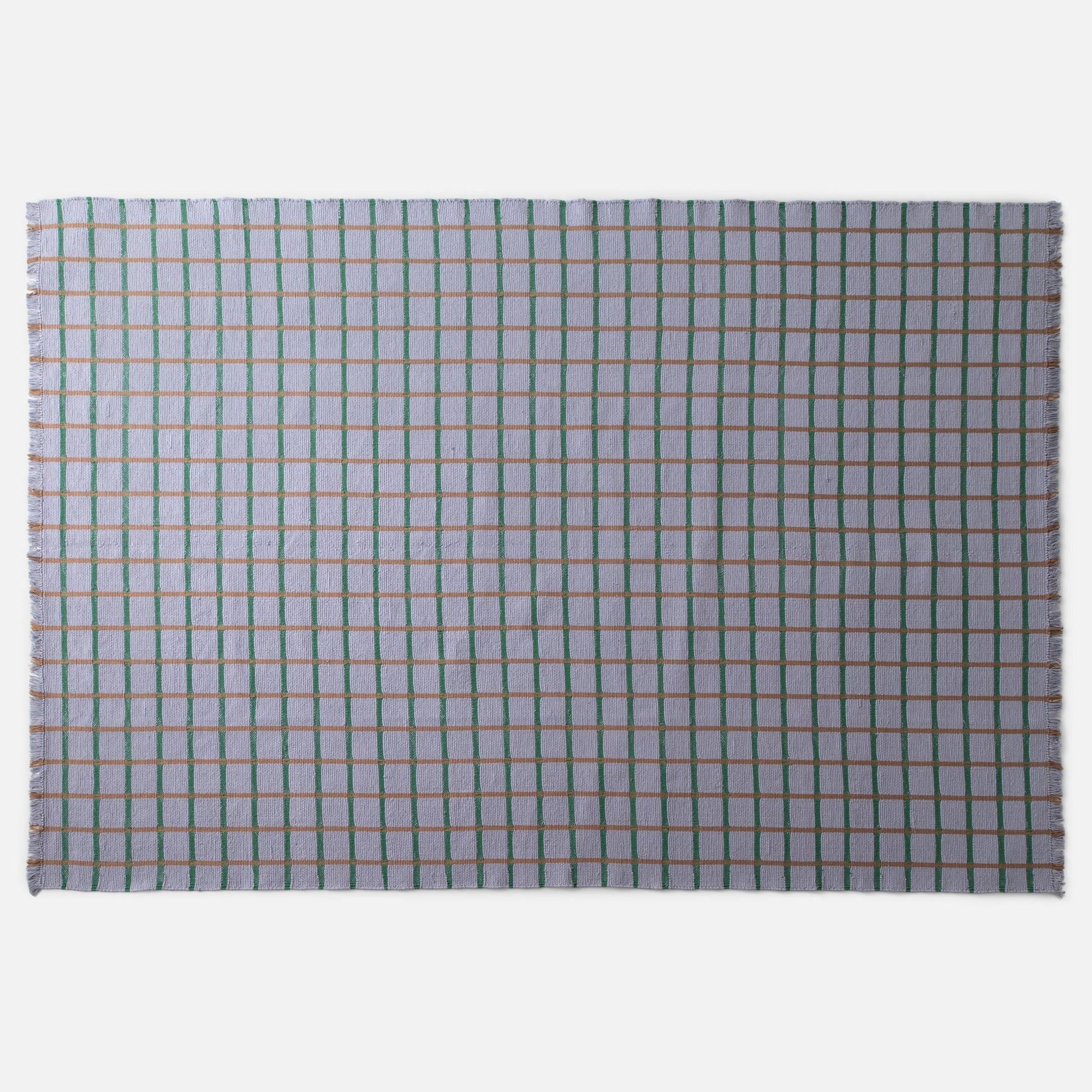 Grid Cotton Rug
