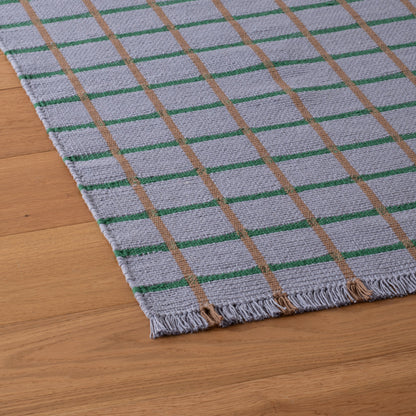 Grid Cotton Rug
