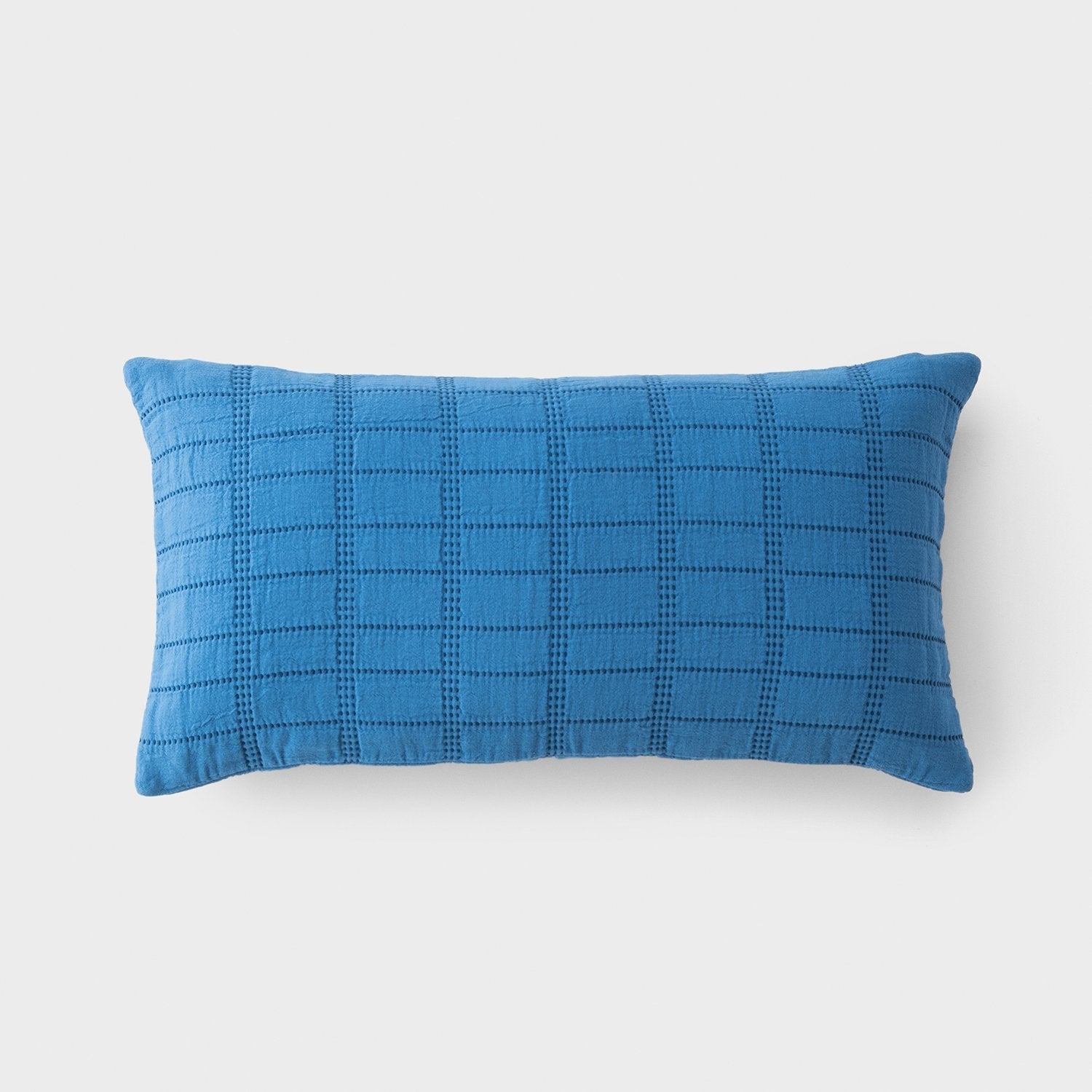 Grid Stitch Pillow Cover