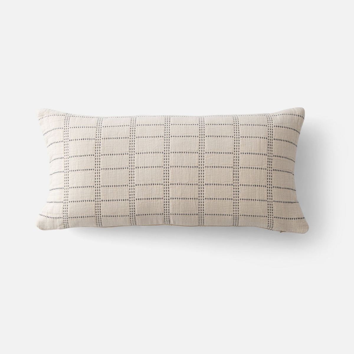 Grid Stitch Pillow Cover