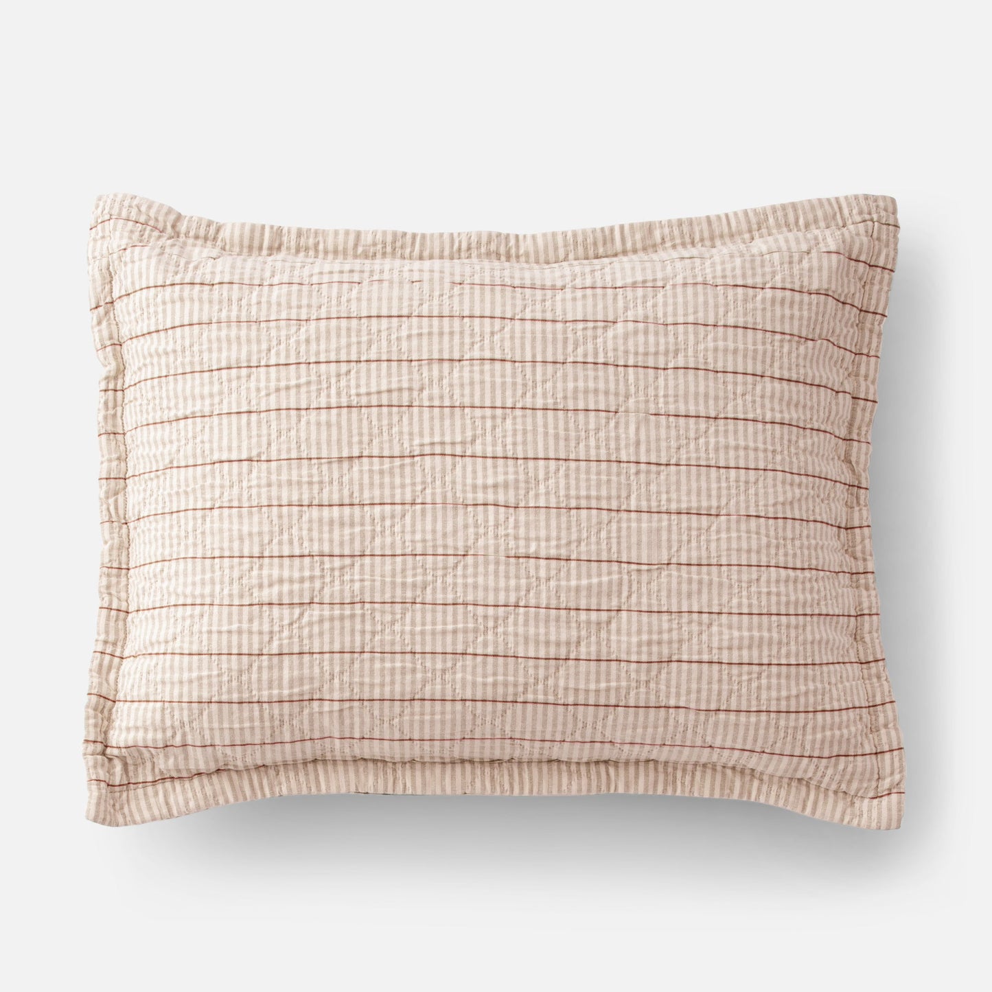 Diamond Ticking Sham
