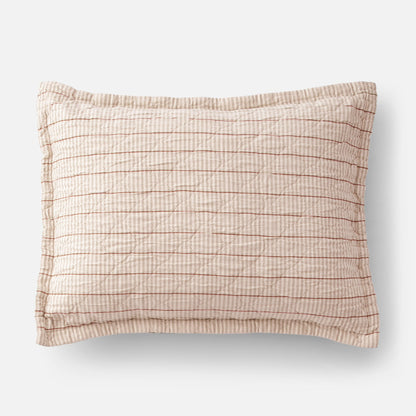 Diamond Ticking Sham