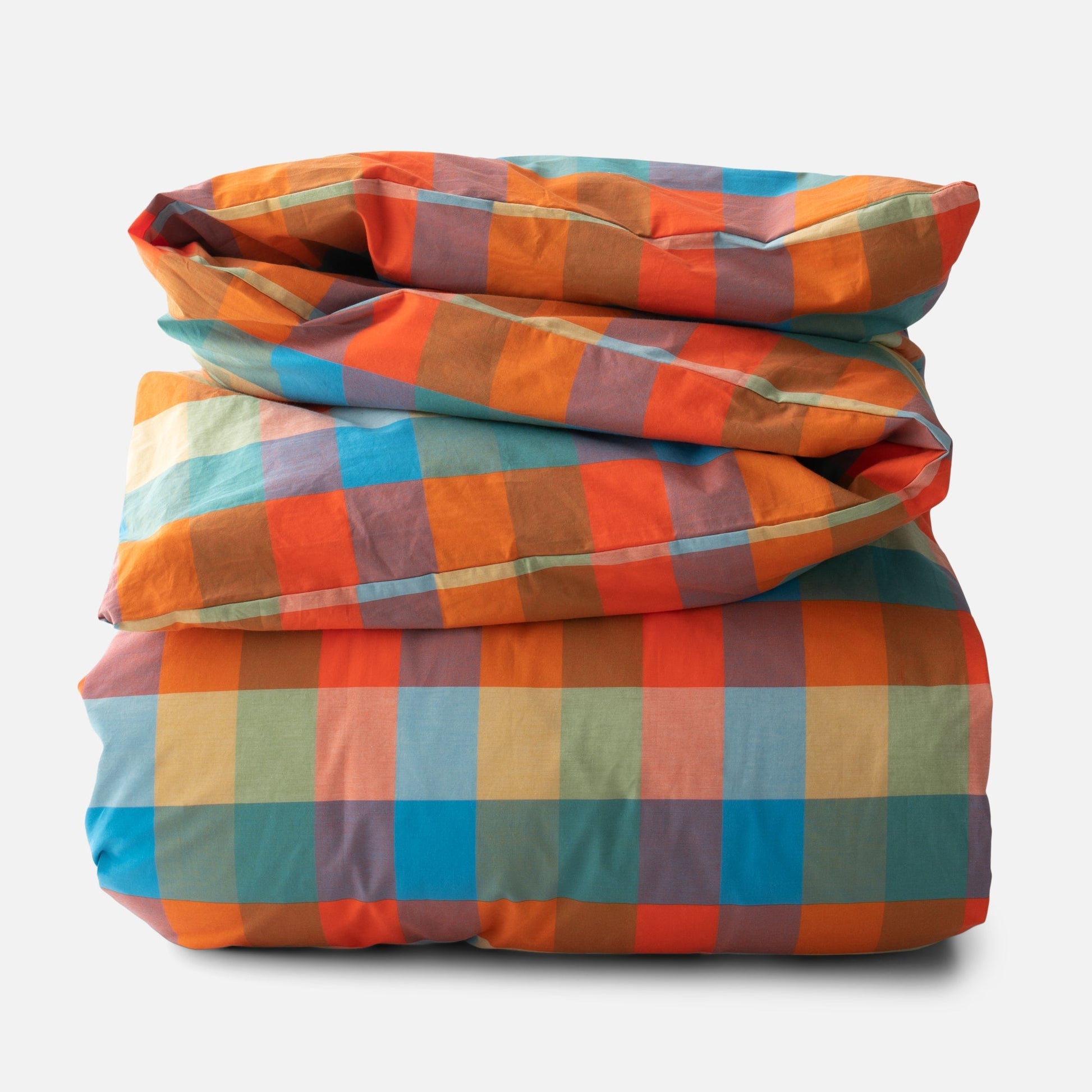 Woven Plaid Duvet