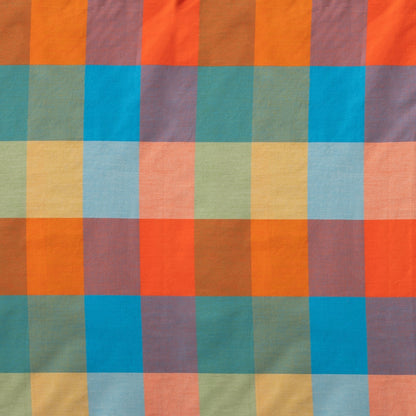 Woven Plaid Duvet Cover