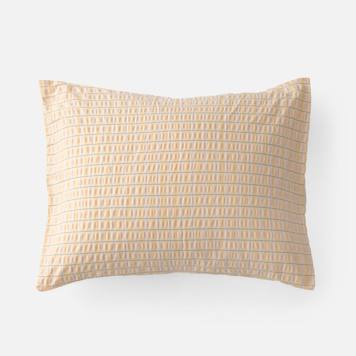 Seersucker Check Sham