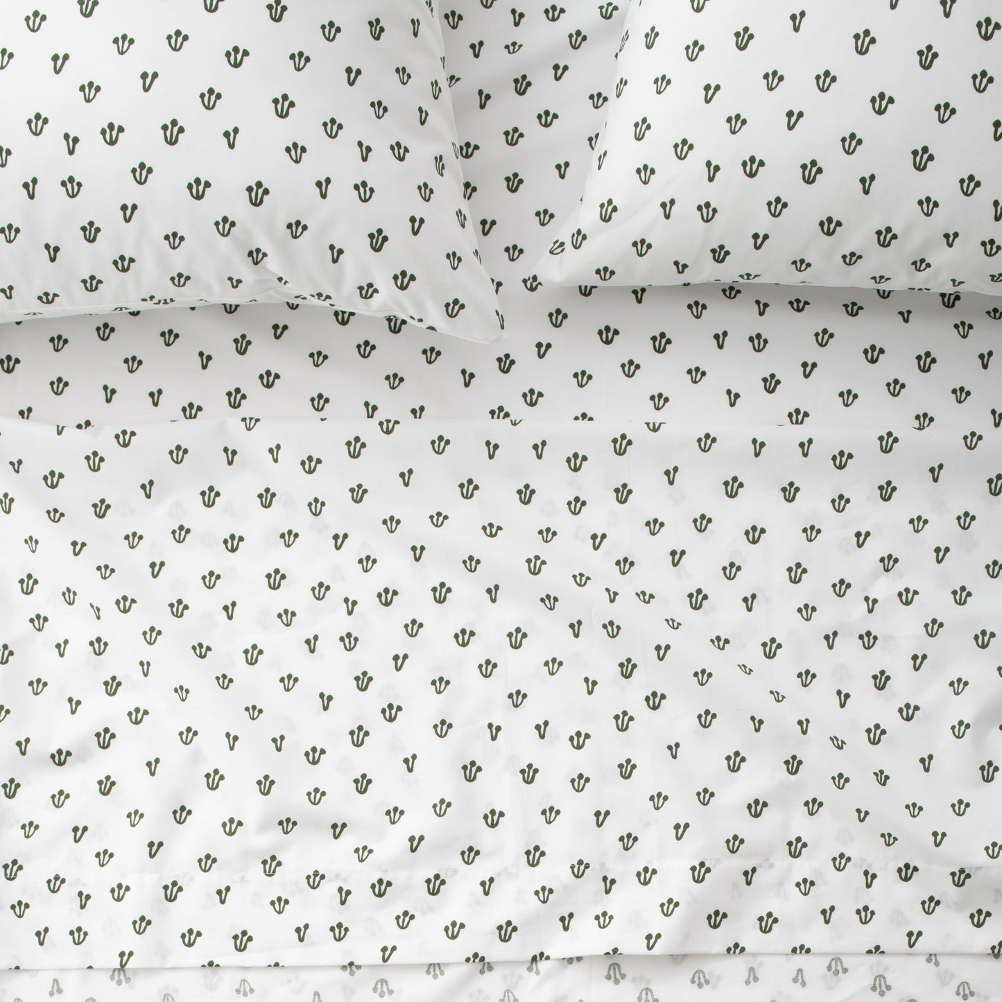 Thistle Percale Pillow Case, Set of 2