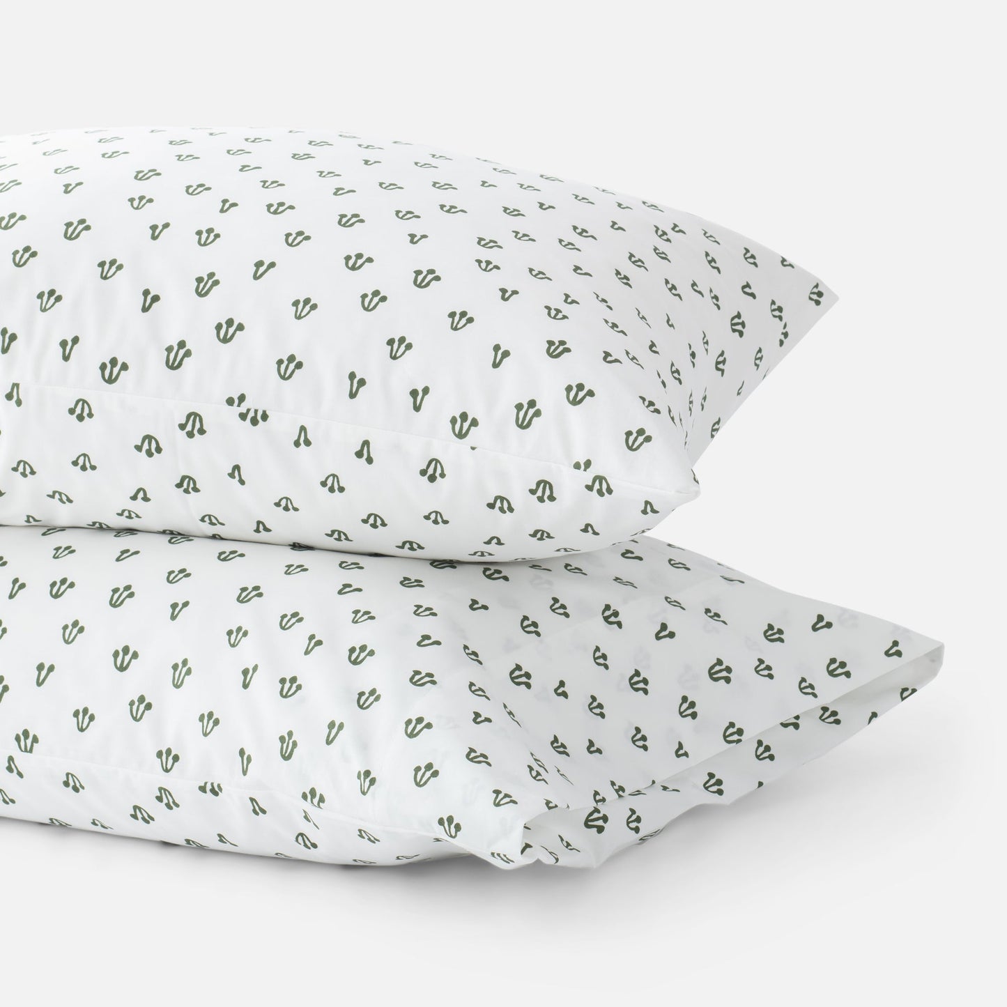 Thistle Percale Pillow Case, Set of 2