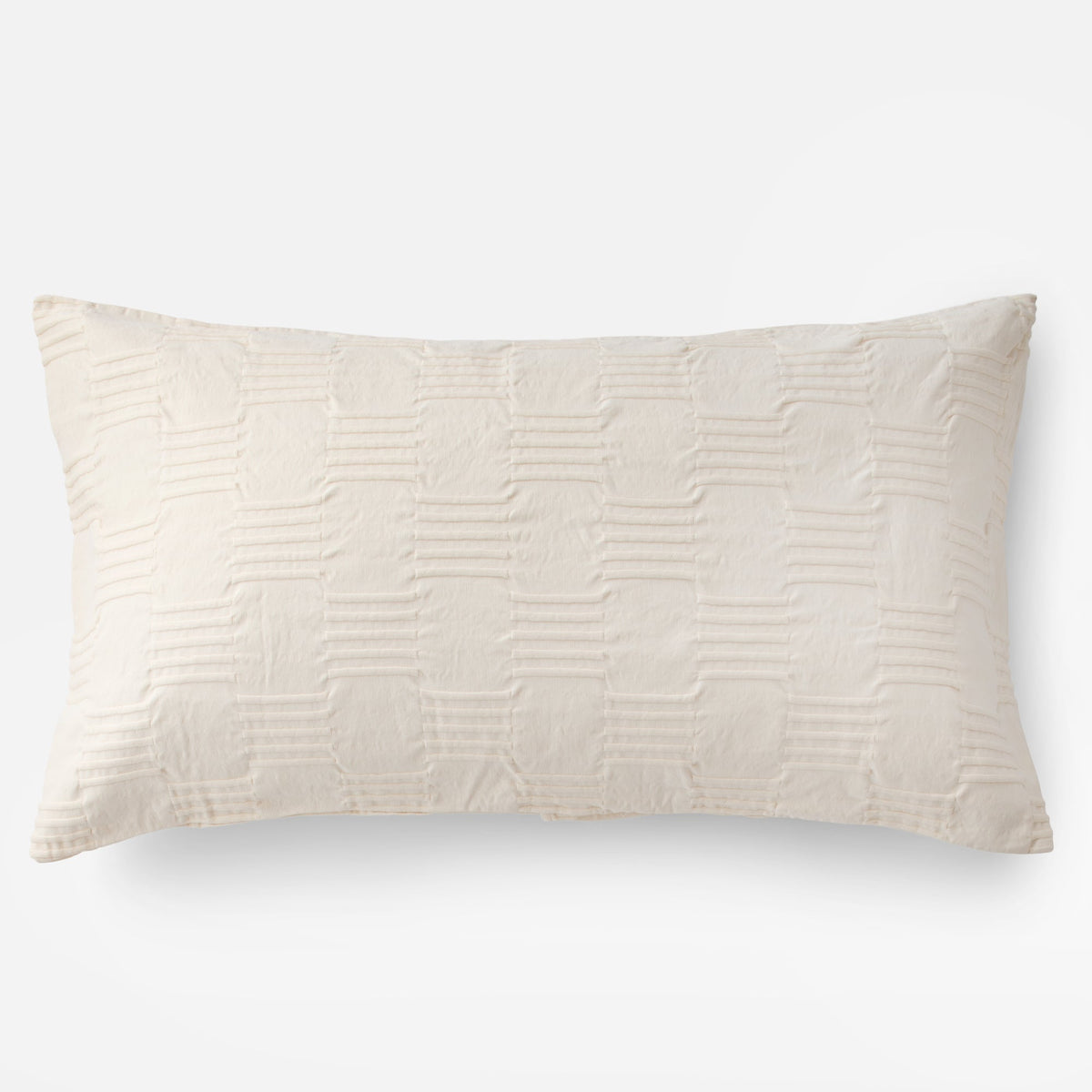 Woven Tally Sham