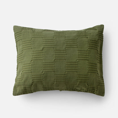 Woven Tally Sham