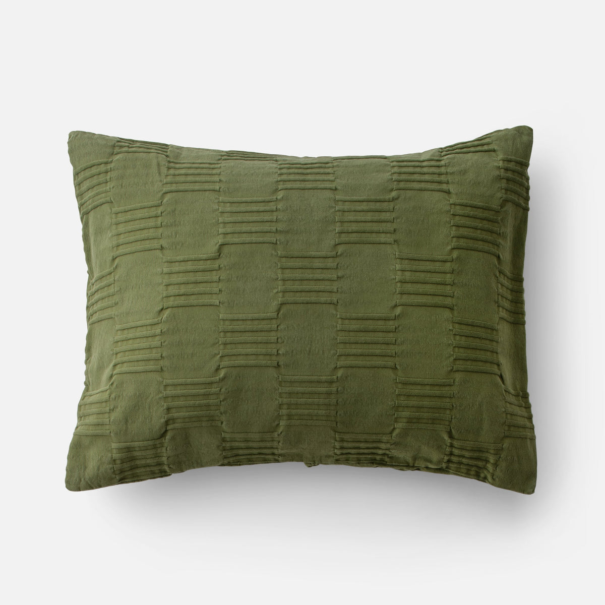 Woven Tally Sham