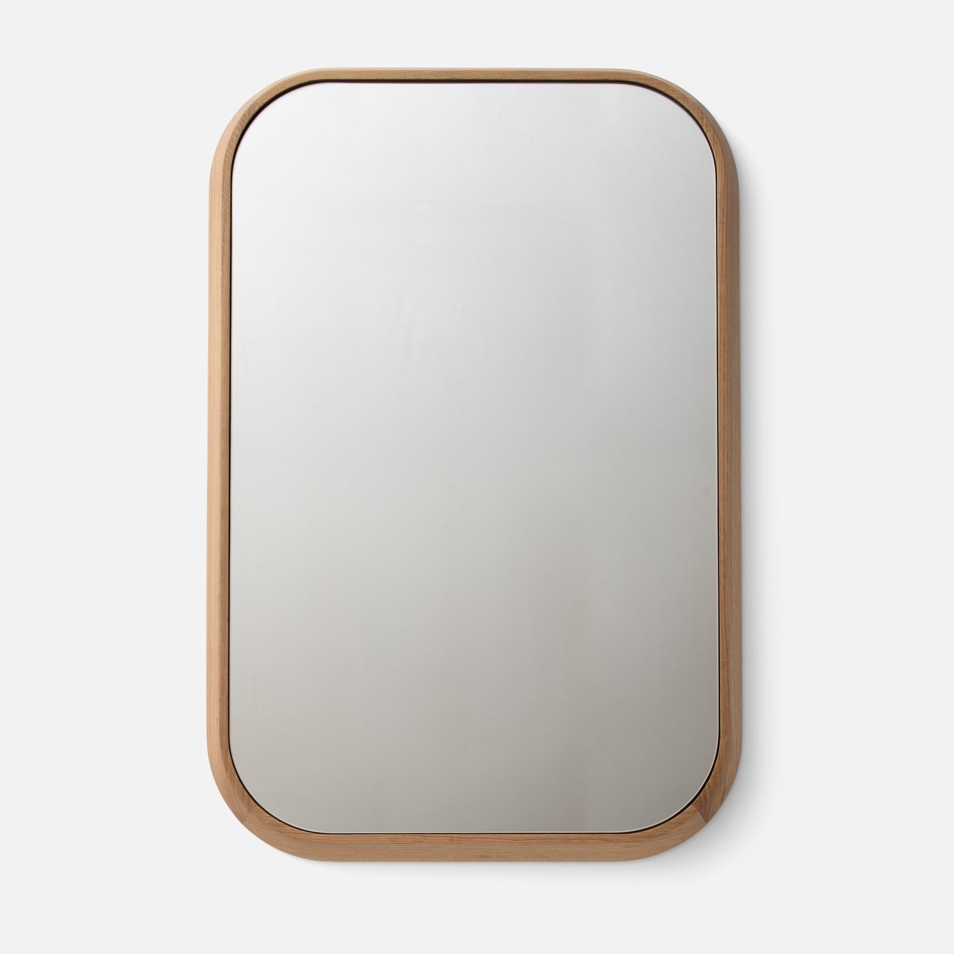 Oak Chamfered Mirror