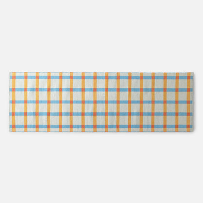 Plaid Wool Rug