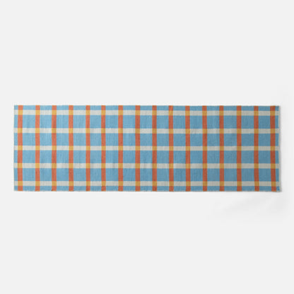 Plaid Wool Rug