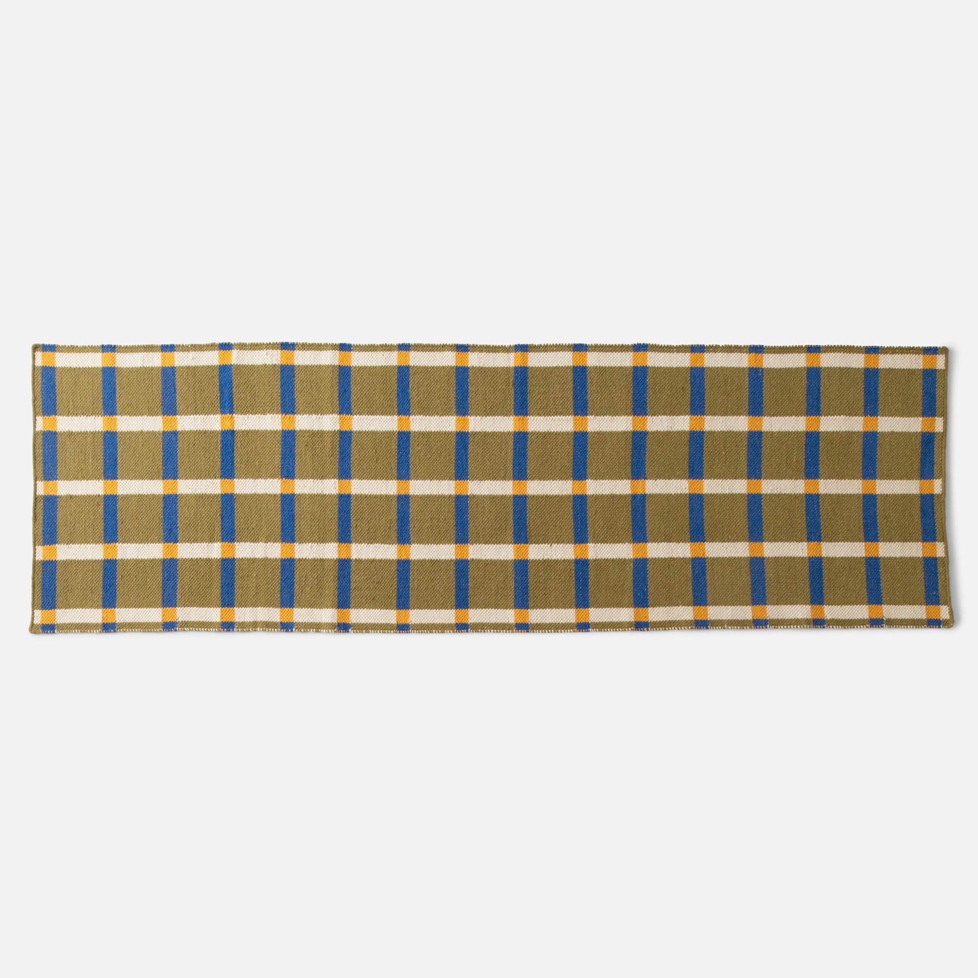 Plaid Wool Rug