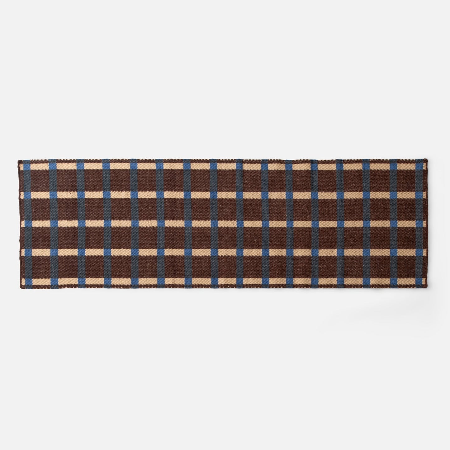 Plaid Wool Rug