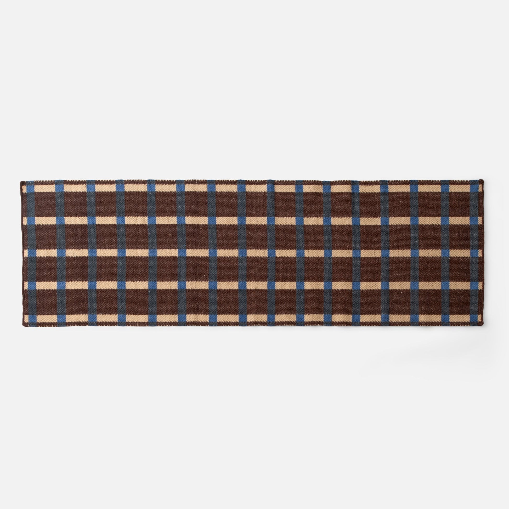 Plaid Wool Rug
