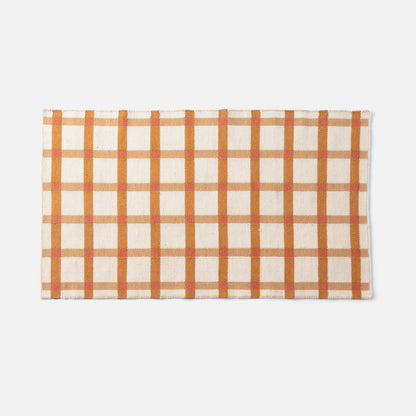 Plaid Wool Rug