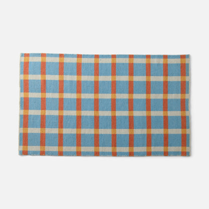 Plaid Wool Rug