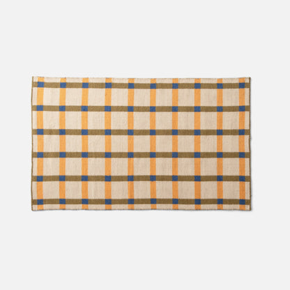 Plaid Wool Rug