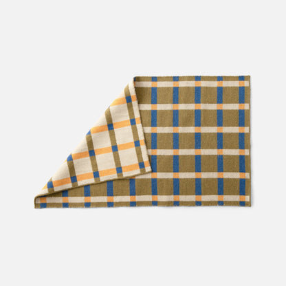 Plaid Wool Rug