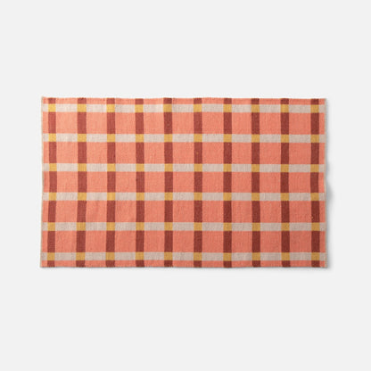 Plaid Wool Rug