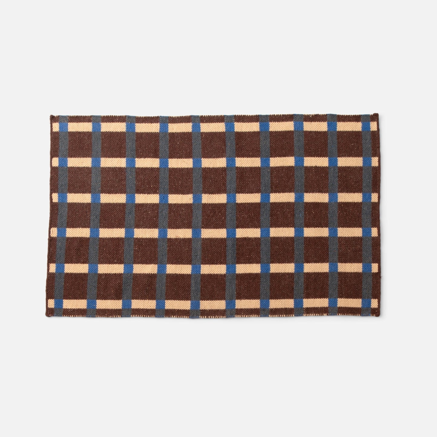 Plaid Wool Rug