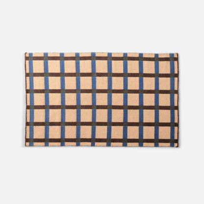 Plaid Wool Rug
