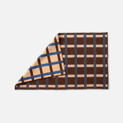 Plaid Wool Rug