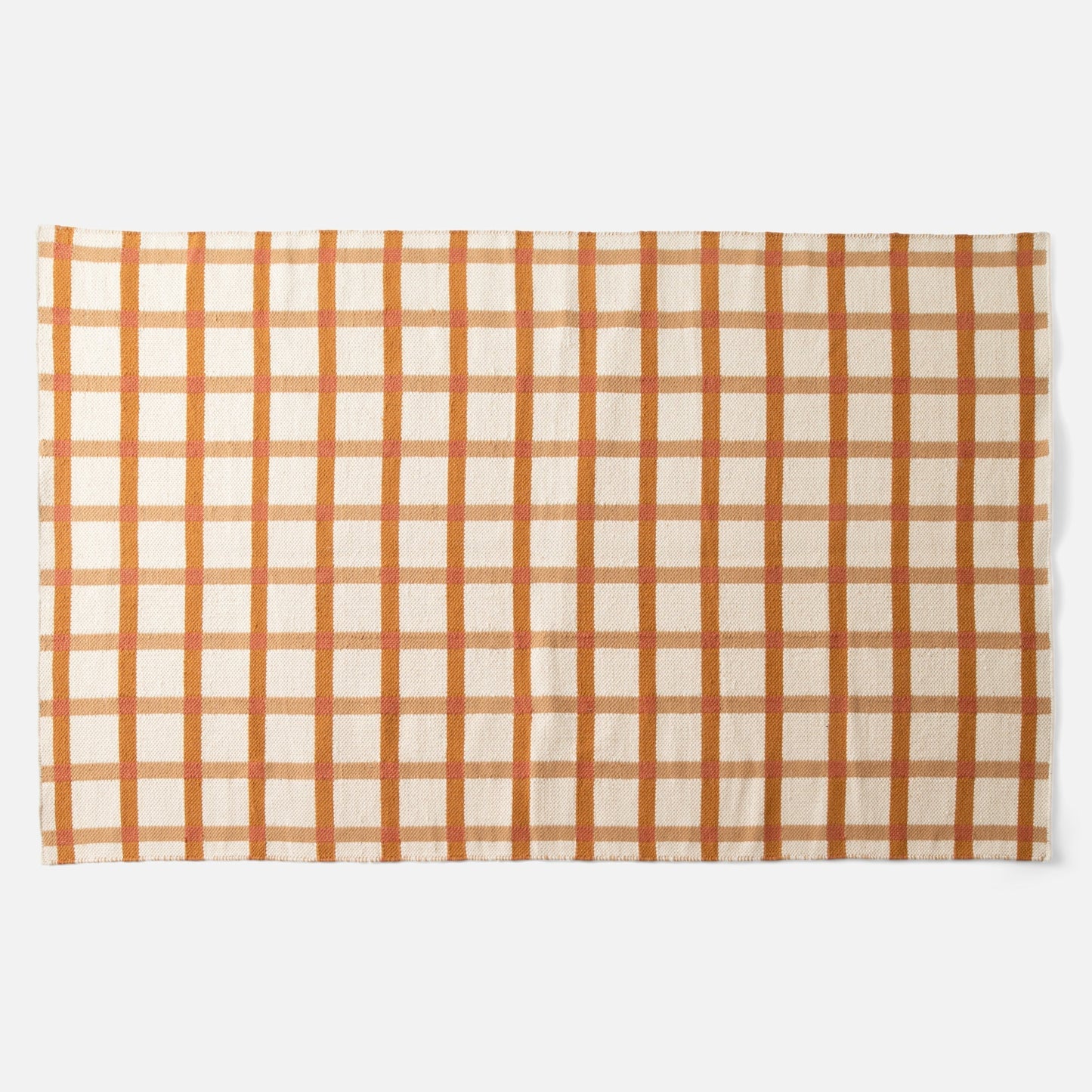 Plaid Wool Rug