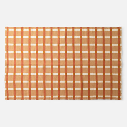 Plaid Wool Rug
