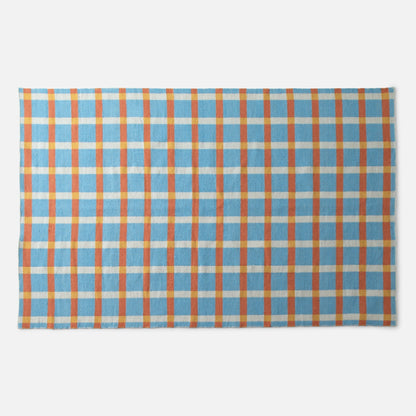Plaid Wool Rug
